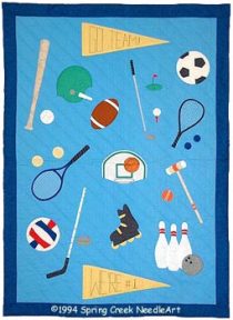 The Sports Quilt pattern