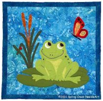 Francois Frog Quilt Pattern