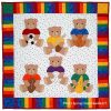 Sports Bears Quilt Pattern