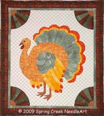 Fall Fans and Feathers Quilt Pattern
