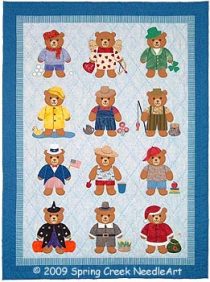 Bearly a Month Quilt Pattern