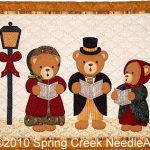 Caroling Bears Quilt Pattern