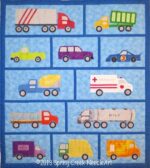 Just Trucks Quilt pattern