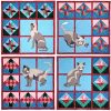 Quilts & Cats (set of 4)