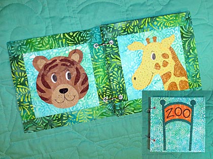 Zany Zoo Faces Quiet Book – Bonus Extra